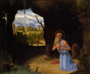 Saint Jerome by Andrea Previtali