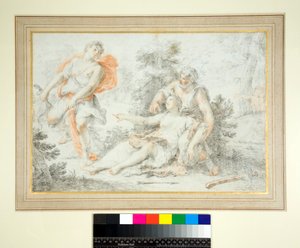 Jupiter and Diana by Andrea Procaccini