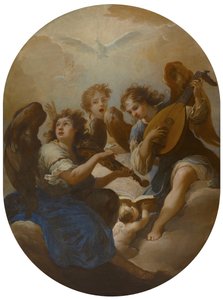 Three Music Making Angels