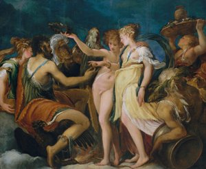 The Marriage of Cupid and Psyche by Andrea Schiavone