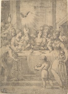The Presentation of Christ in the Temple by Andrea Schiavone