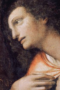 Last Supper (detail) by Andrea Solario
