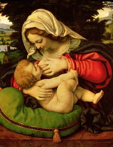 The Virgin of the Green Cushion
