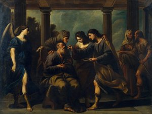 Tobias Healing His Father