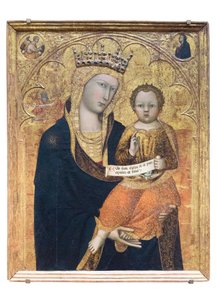 Madonna and Child with St Luke the Evangelist