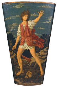 David with the Head of Goliath, c.1450-55 by Andrea del Castagno