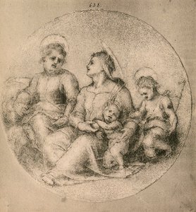 Holy Family with the Infant St. John by Andrea del Sarto