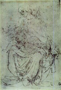 Study of a Madonna and Child