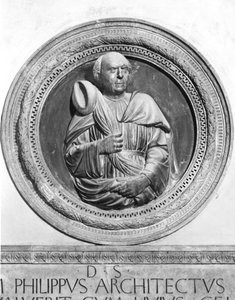 Bust of Filippo Brunelleschi (1377-1446) by Andrea di Lazzaro Cavalcanti