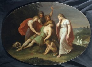 The death of Adonis by Andrea the Elder Appiani