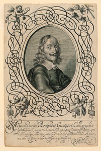 Portrait of the Calligrapher Andreas Gulden by Andreas Kohl