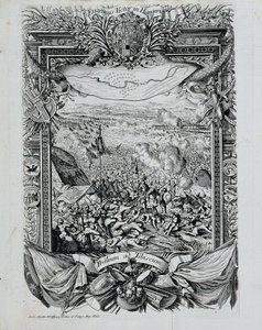 The Victory of Prince Eugene of Savoy in Hungary by Andreas Matthias Wolffgang