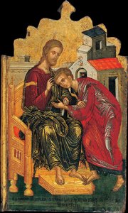 Christ Giving the Benediction to John the Evangelist