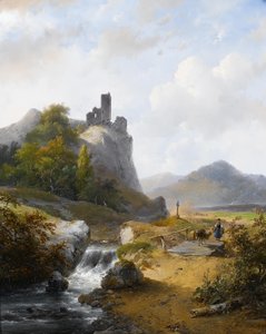 German Landscape with Ruin
