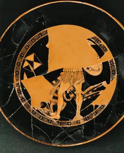 Greek Warrior and Wounded Persian Soldier