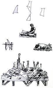 The Plates from the Second Book of the De Humani Corporis Fabrica by Andreas Vesalius