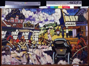 The Fair of Rostov in Russia by Andrei Ivanovich Dmitriev