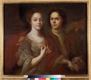 Self Portrait with the Wife by Andrei Matveyev