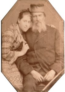 Yakov Petrovich Polonsky, Russian poet by Andrei Osipovich Karelin