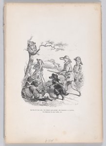 Instead of all this... from Scenes from the Private and Public Life of Animals, ca. 1837-47 by Andrew Best Leloir