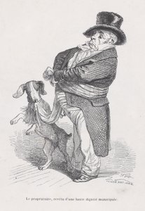 The Proprietor from Scenes from the Private and Public Life of Animals
