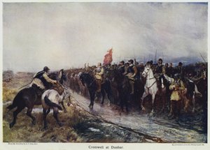Cromwell at Dunbar by Andrew Carrick (after) Gow