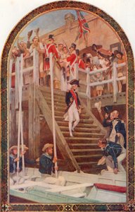 Nelson Leaving Portsmouth, May 18 by Andrew Carrick (after) Gow