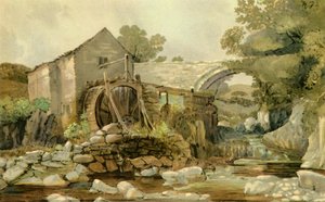 Mill Bridge and Waterfall by Andrew Hunt