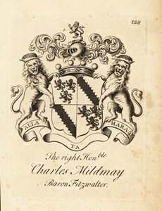 Coat of arms of the Right Honourable Charles Mildmay