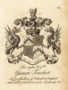 Coat of arms of James Touchet, Lord Audley of Heleigh, 6th Earl of Castlehaven by Andrew Johnston