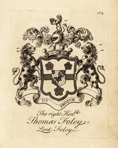 Coat of arms of Thomas Foley, Lord Foley