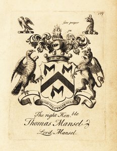 Coat of Arms of Thomas Mansel, Lord Mansel