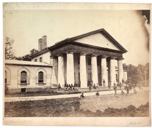 Front of Arlington House, 28 June 1864