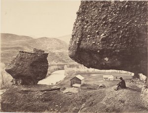 Hanging Rock, Foot of Echo Canyon by Andrew Joseph Russell