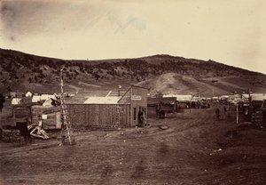 Plate 29. Bear River City, Near the Coal Fields, 1869 by Andrew Joseph Russell