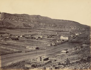 Plate 36. Coalville, Weber Valley, 1869 by Andrew Joseph Russell