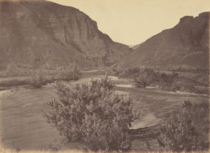 Wilhelmina Pass, from the East, 1869 by Andrew Joseph Russell