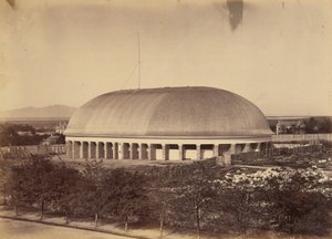 Great Mormon Tabernacle, 1869 by Andrew Joseph Russell