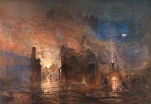 The Fire at Clerkenwell, July 28 1876