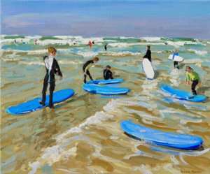 Blue Surf Boards, Bude by Andrew Macara