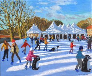 Bright Morning, Hampton Court Palace Ice Rink, London