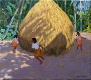 Haystack, Kerala by Andrew Macara