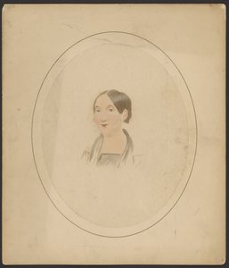 Portrait of Lavinia E. Walken (Mrs. A.J. Hill) by Andrew W. Jordan