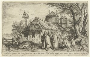 Landscape with Roma (Landscapes series) by Andries Jacobsz. Stock