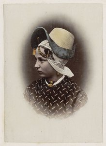 Portrait of a Woman in the Traditional Costume of North Holland
