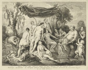 Bathing Diana and Silenus