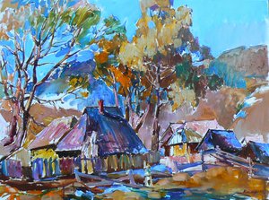 Colorful Village Homes