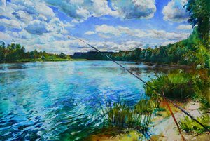Peaceful River Fishing