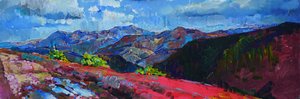 Vibrant Mountain Landscape