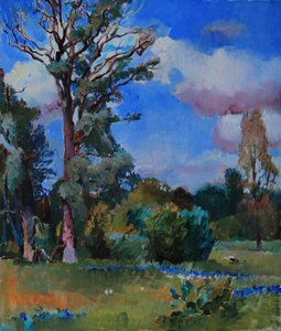Vibrant Summer Landscape by Andrii Kutsachenko